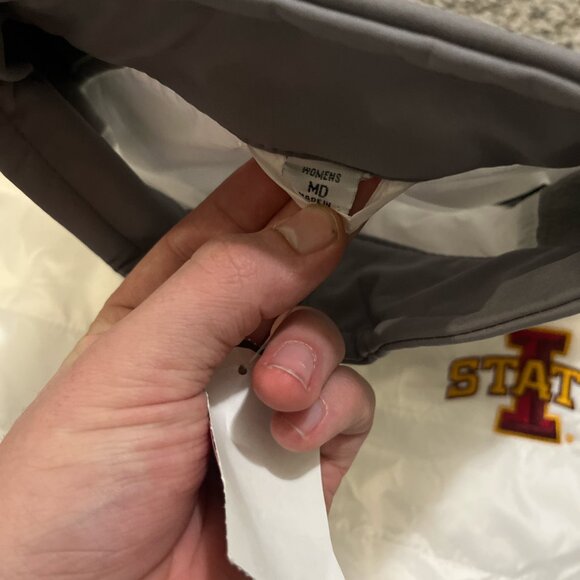 Iowa State Cyclones Puffer Jacket Women's M - Picture 3 of 5